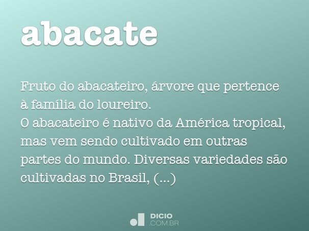 abacate