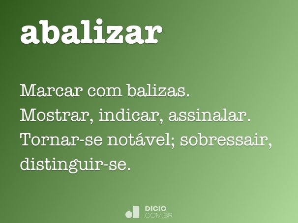 abalizar