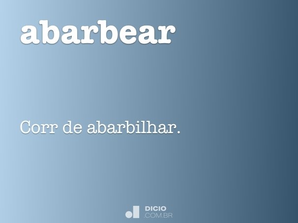 abarbear