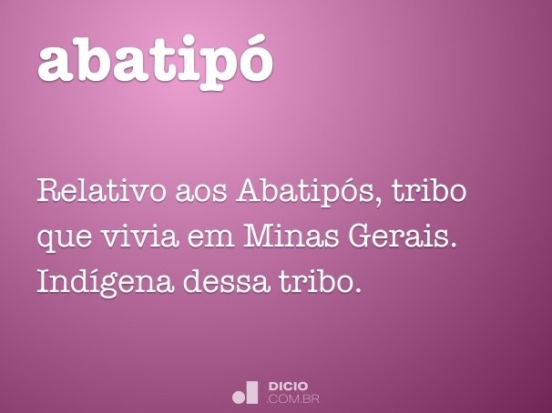 abatipó