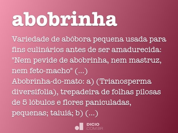 abobrinha