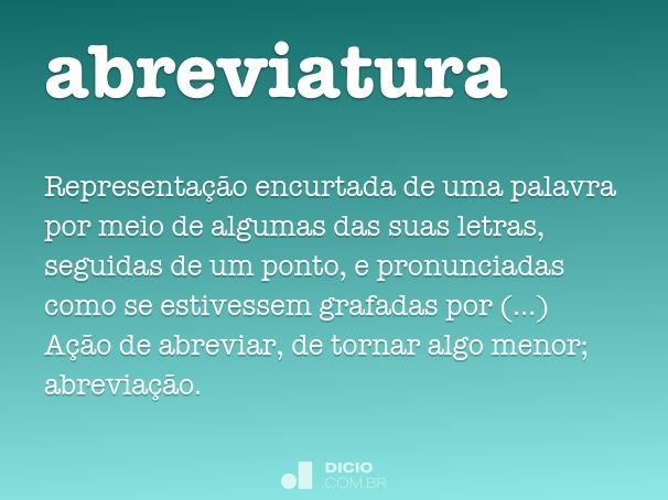 Qual é a abreviatura de mestre e de doutor?