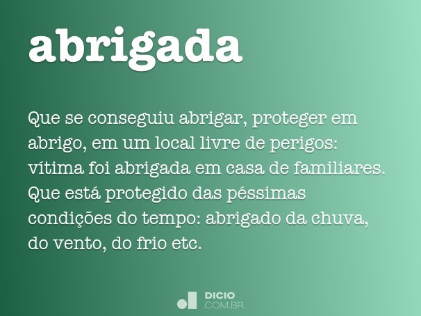 abrigada