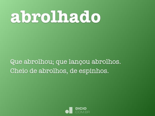 abrolhado