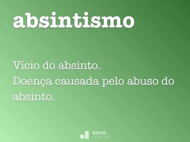 absintismo