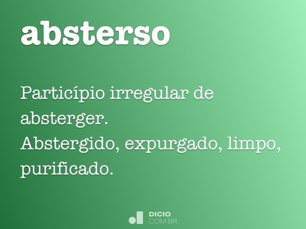 absterso