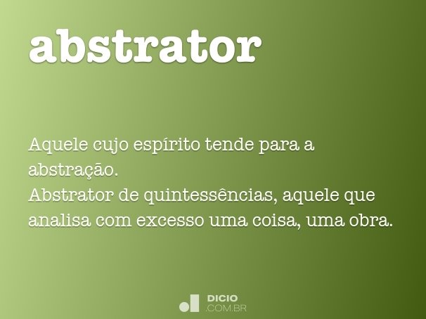 abstrator
