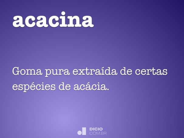 acacina