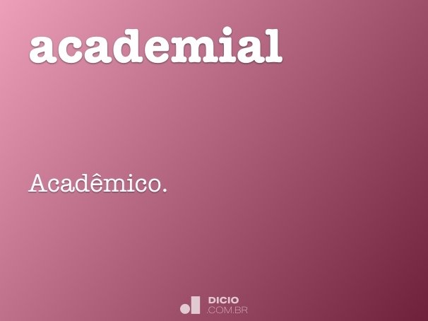 academial