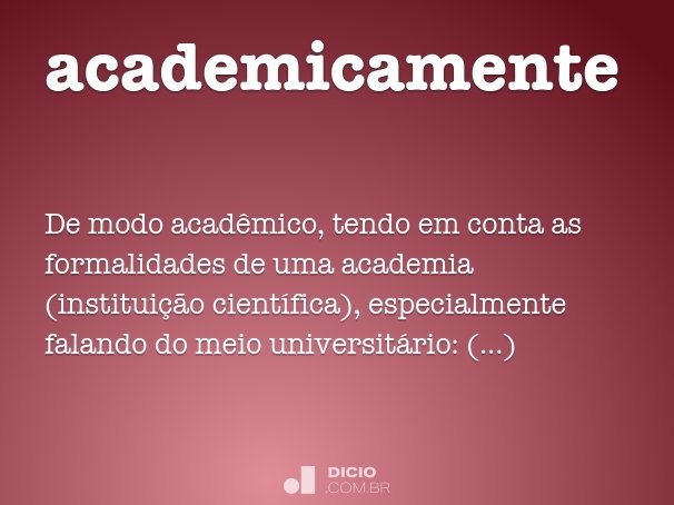 academicamente