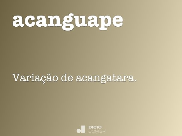 acanguape