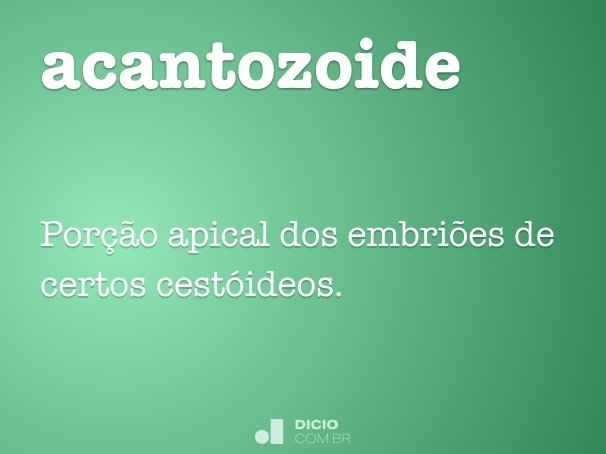 acantozoide