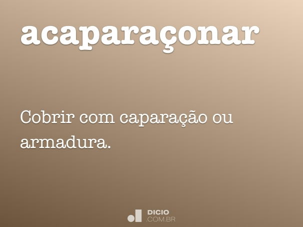 acaparaçonar