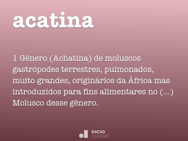 acatina