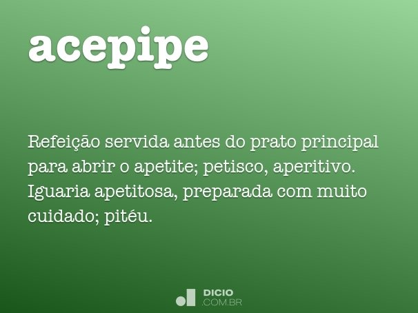 acepipe