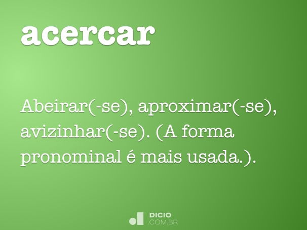 acercar