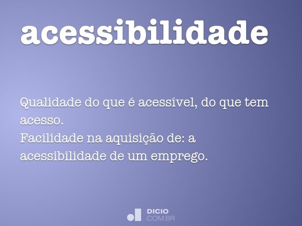 acessibilidade