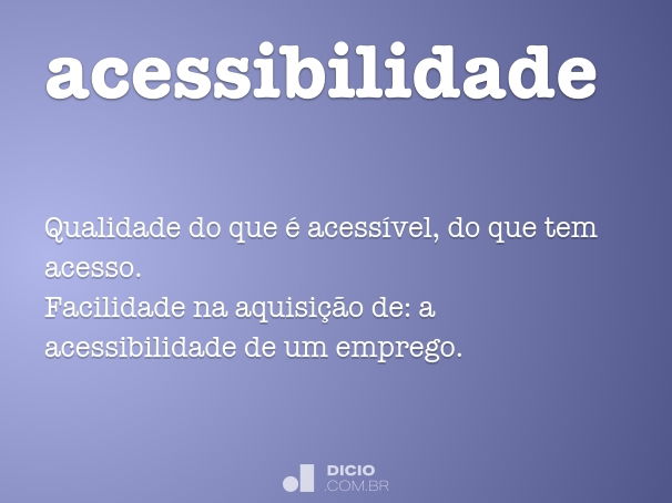 Acessibilidade