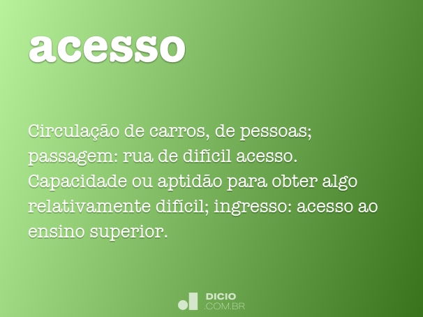 acesso