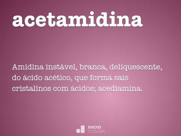 acetamidina