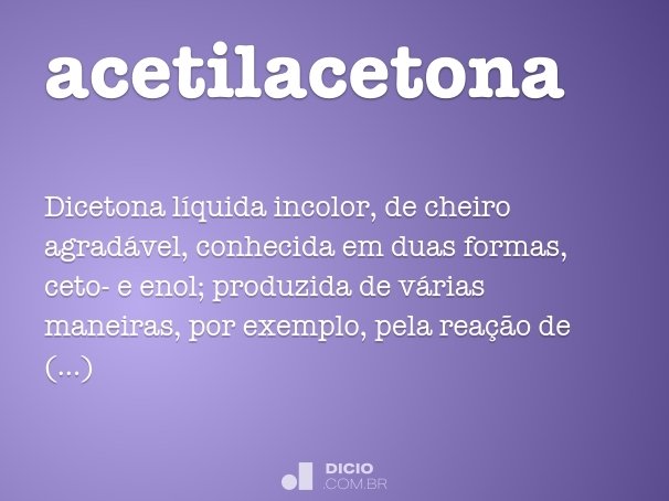 acetilacetona