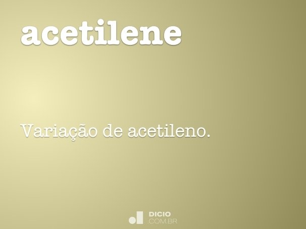 acetilene