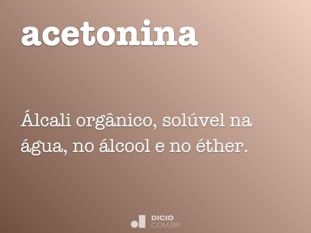 acetonina