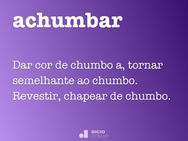 achumbar
