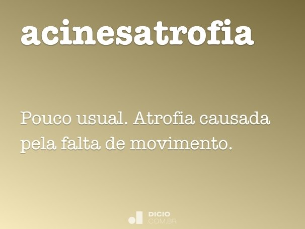 acinesatrofia