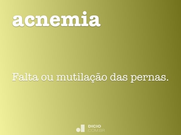 acnemia