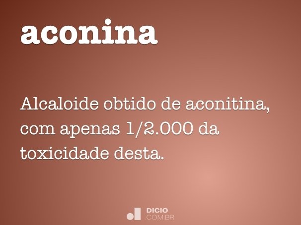aconina
