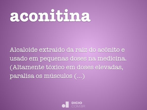 aconitina