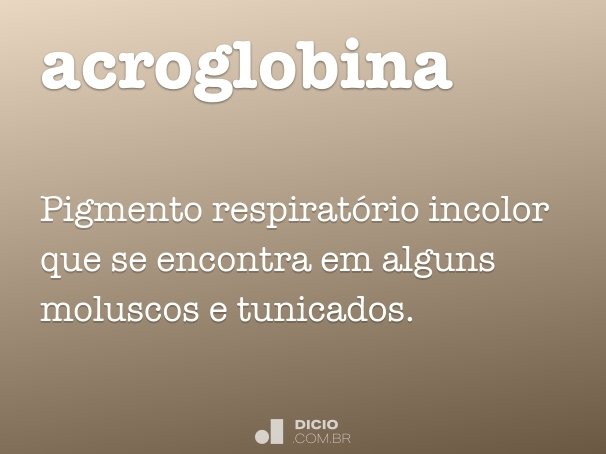 acroglobina