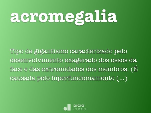 acromegalia