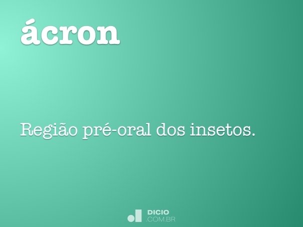 ácron
