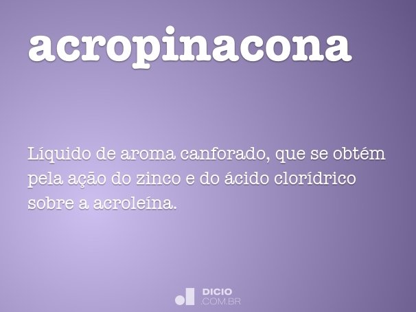 acropinacona