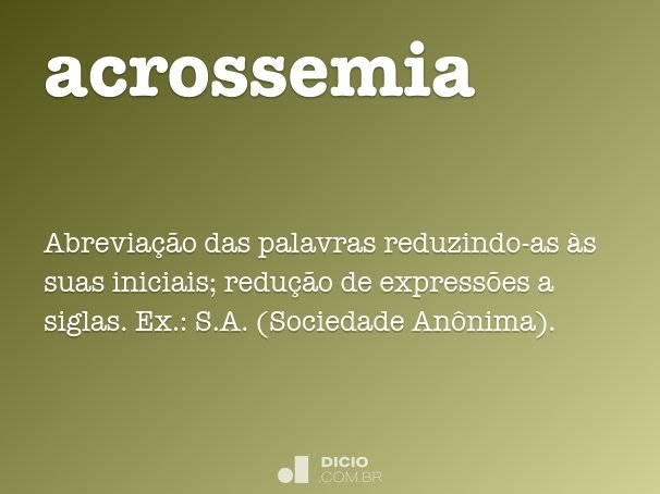 acrossemia