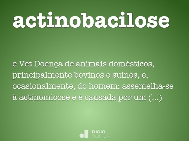 actinobacilose