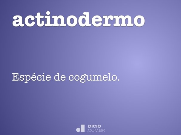 actinodermo
