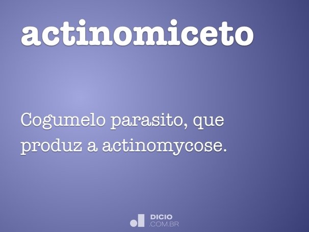 actinomiceto