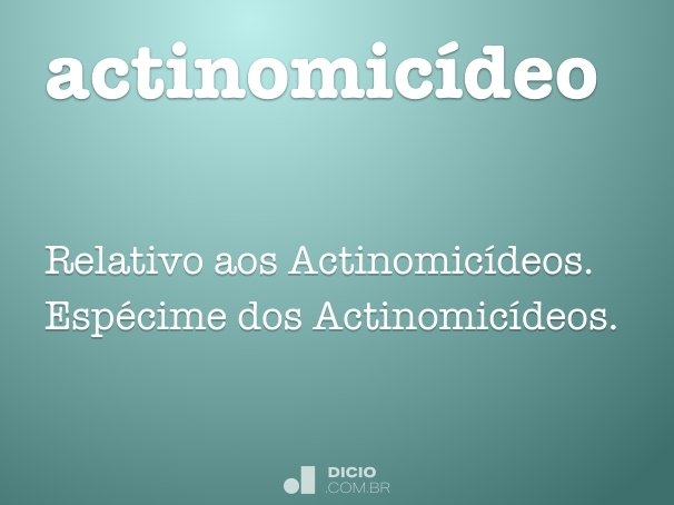 actinomicídeo