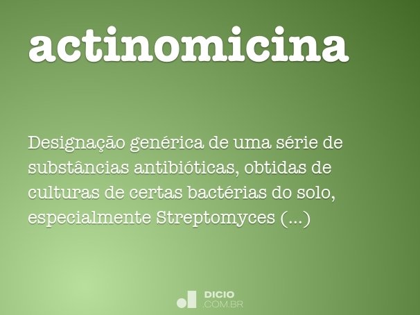 actinomicina