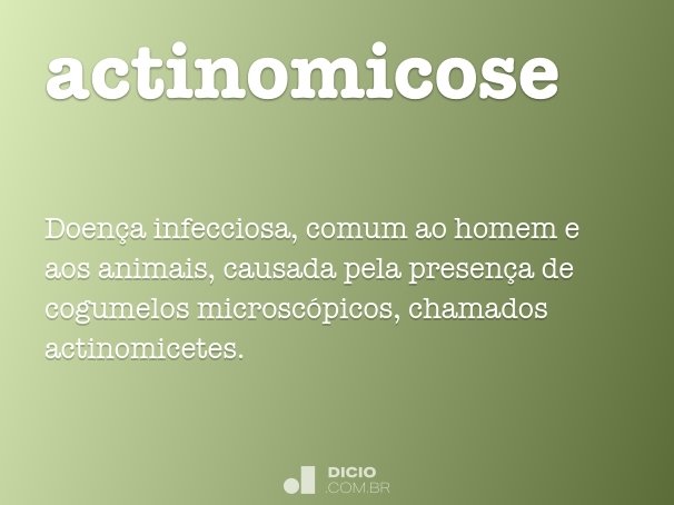 actinomicose