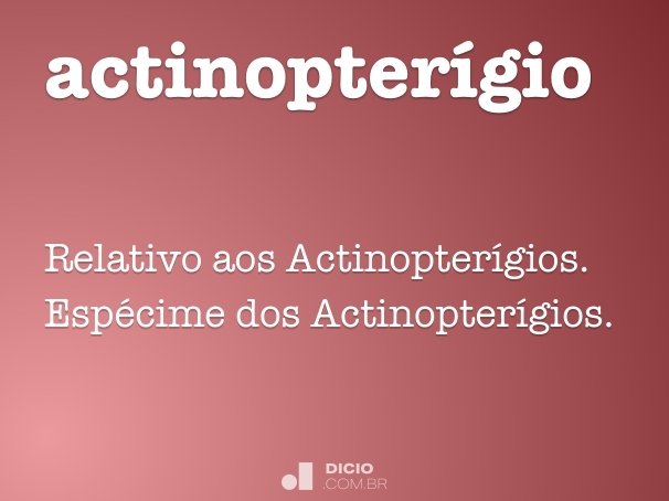 actinopterígio