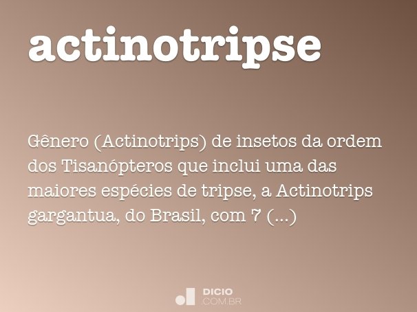 actinotripse
