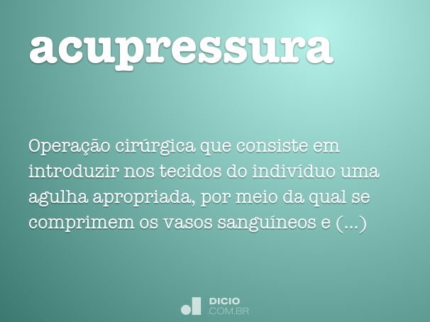 acupressura