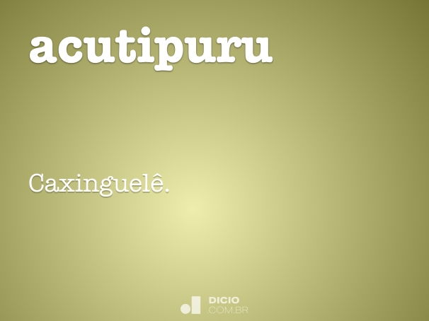 acutipuru