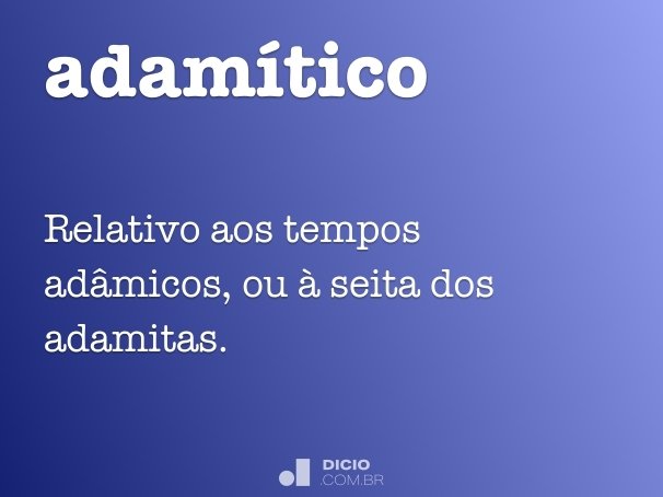 adamítico