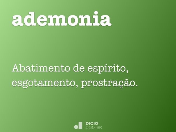 ademonia
