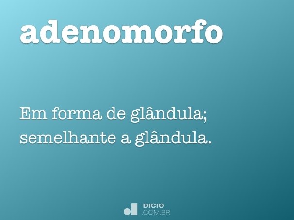 adenomorfo